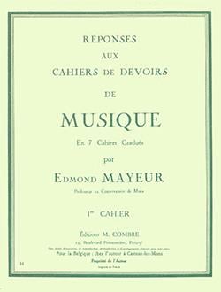 Réponses aux devoirs du n°1